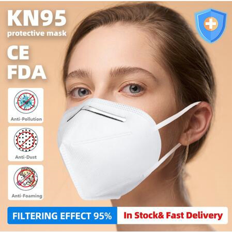 Professional Protective KN95 Face Mask 5 Layer KN95 Respirator ...